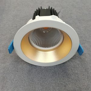 chandelle recessed downlight gold reflector